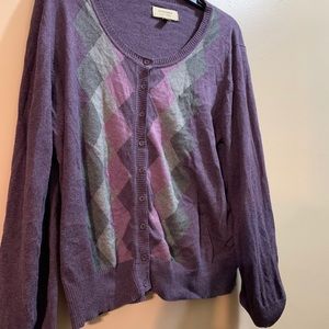 Sonoma button down sweater